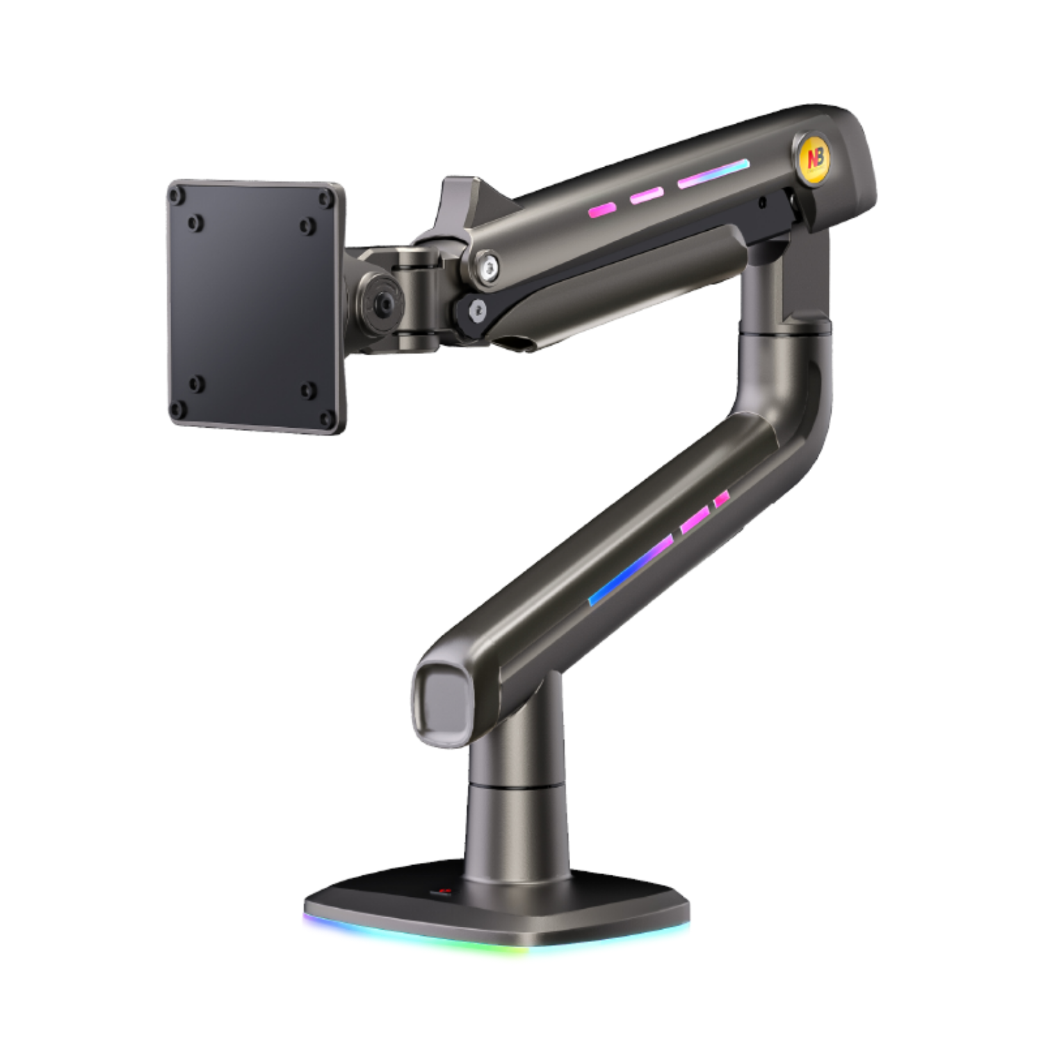 NB Ergonomic NB F5-Gaming , 32-60inch 2-20 Kg RGB aydınlatma Profesyonel Oyuncu Monitör Standı